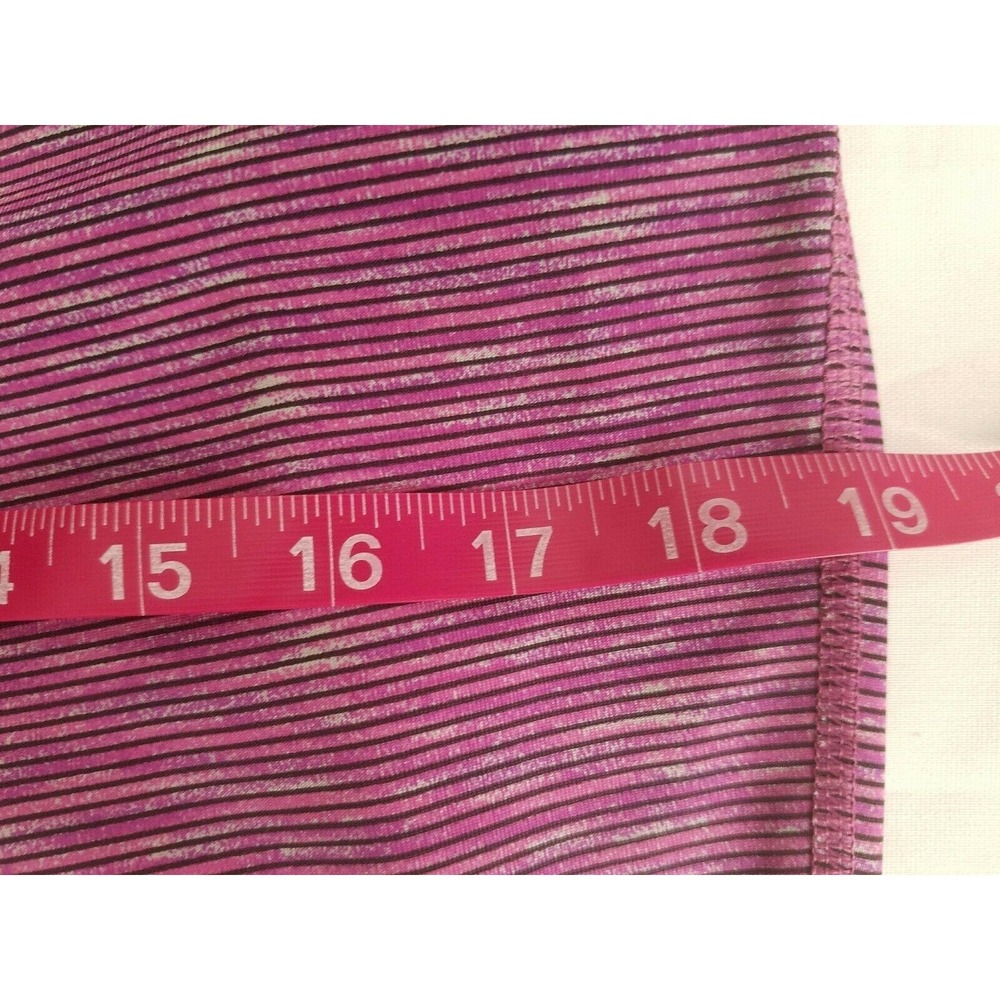 Be Inspired Pink/Black Athletic Performance Quick Dry Tight Fit Leggings Large - Picture 11 of 15